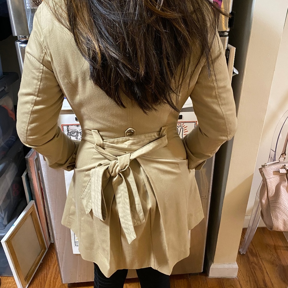 Double Breasted Trench Coat
